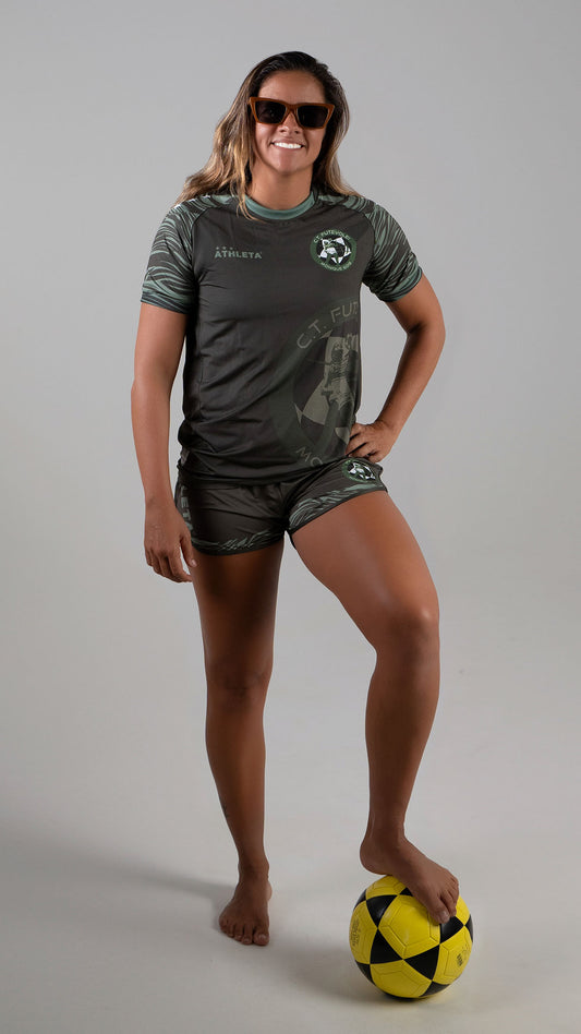 Short Feminino Oficial CT Monique Gois Athleta, MODELO 2024